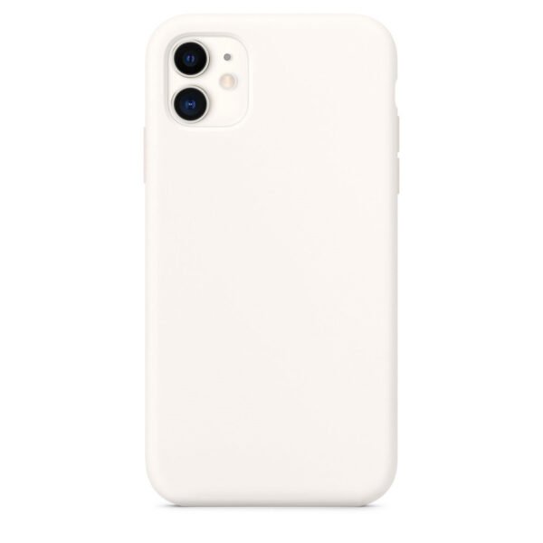 Coque en Silicone pour iPhone 11