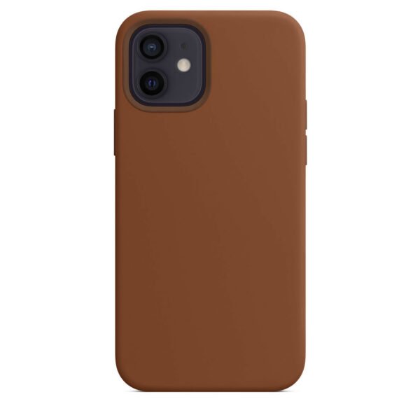 Coque en Silicone pour iPhone 12